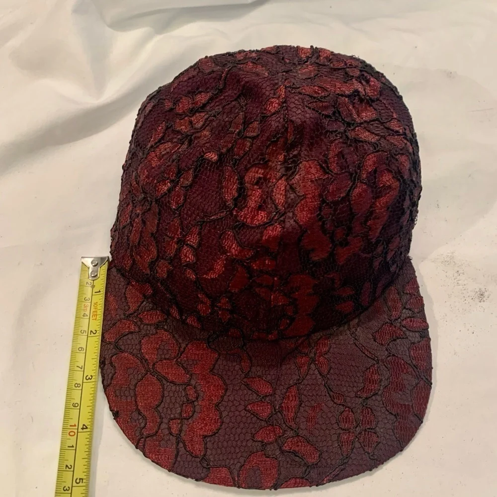 SET of 2 Fashion Hats Ballcap-Style w/ Bling & Lace Yehasso Stylish & Fun